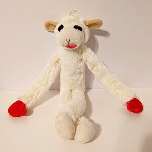 2023 Multipet Dreamworks Lamb Chop Plush Dog Toy Stuffed Animal Squeaker 16" NEW